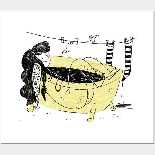 bath time Wall Art by PatriciaCo